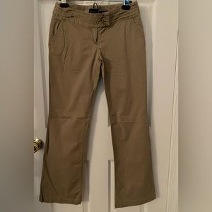 The Limited - light weight dress khakis with waist detail
